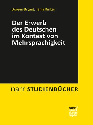 cover image of Der Erwerb des Deutschen im Kontext von Mehrsprachigkeit